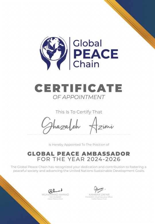 Peace Certificate